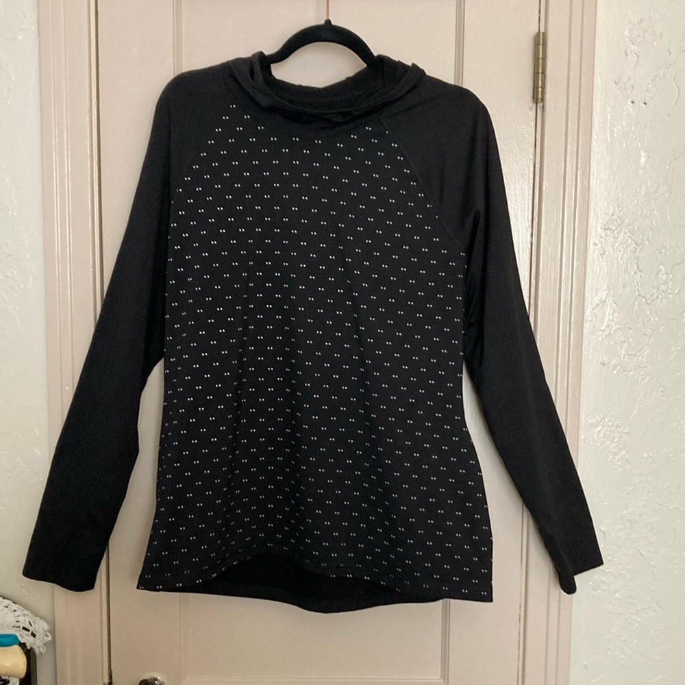Old Navy Active Go Dry Hoodie Pullover Raglan Sleeve Zip Pocket Thumb Hole XL
